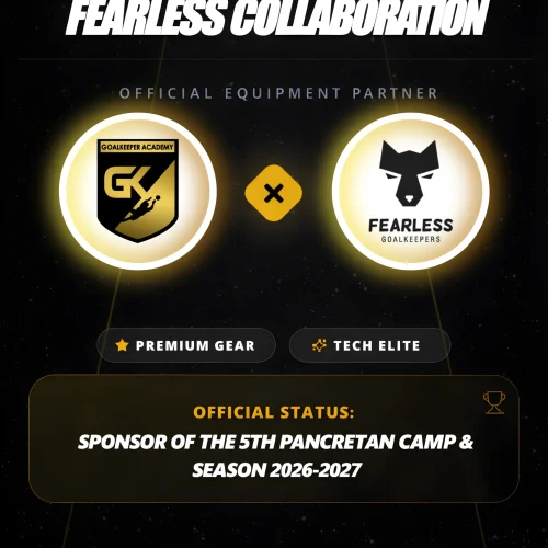 Η GK Goalkeeper Academy ανακοινώνει συνεργασία με την Fearless Goalkeepers!